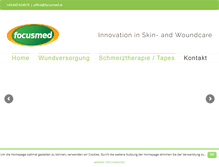 Tablet Screenshot of focusmed.at